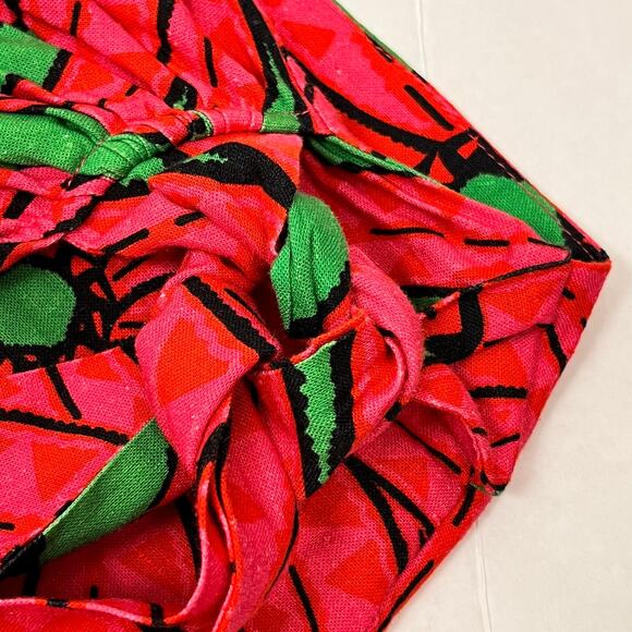FARM Rio Red and Green Floral Midi Skirt - Picture 4 of 15